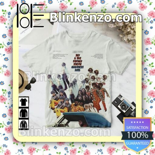 Sly And The Family Stone Greatest Hits Album Cover Custom Shirt