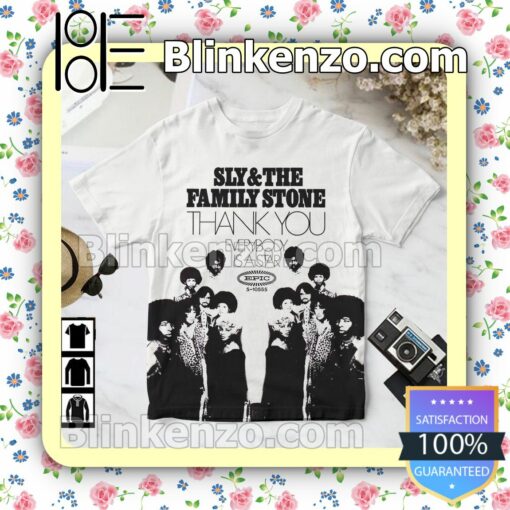 Sly And The Family Stone Thank You Album Cover Custom Shirt