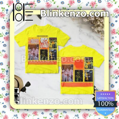 Smokey Robinson And The Miracles Away We A Go-go Album Cover Yellow Birthday Shirt
