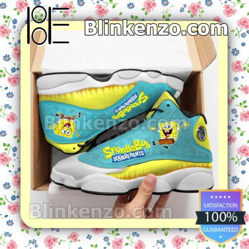 Spongebob Squarepants Jordan Running Shoes