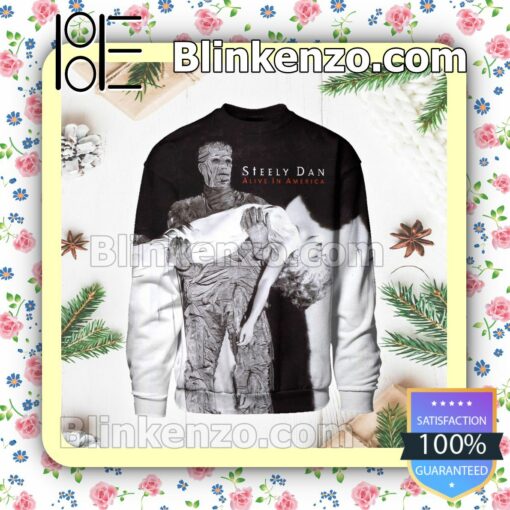 Steely Dan Alive In America Album Cover Custom Long Sleeve Shirts For Women