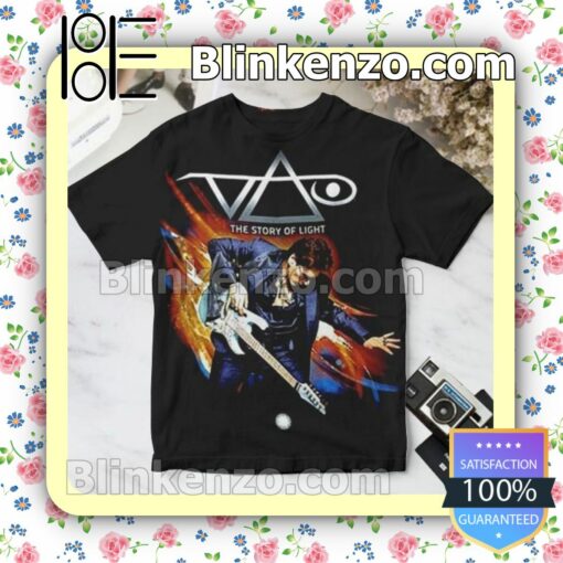 Steve Vai The Story Of Light Black Custom T-Shirt