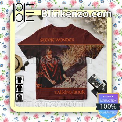 Stevie Wonder Talking Book Album Cover Birthday Shirt