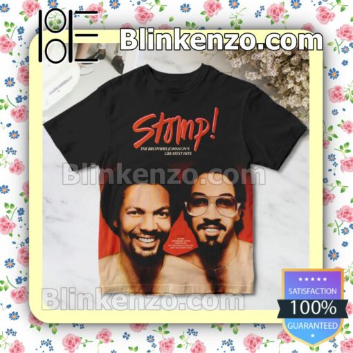 Stomp The Brothers Johnson's Greatest Hits Album Cover Custom Shirt