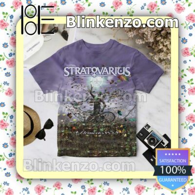 Stratovarius Elements Pt. 2 Album Cover Custom Shirt