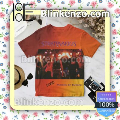 Stratovarius Live Visions Of Europe Album Cover Custom Shirt