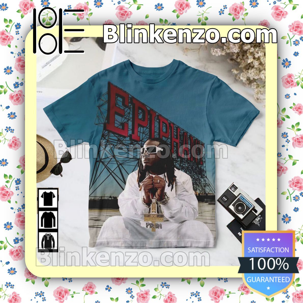 Popular T-pain Epiphany Album Cover Custom Shirt