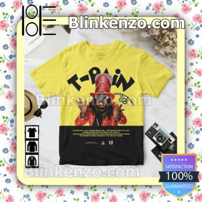 T-pain Everything Must Go Album Cover Custom Shirt