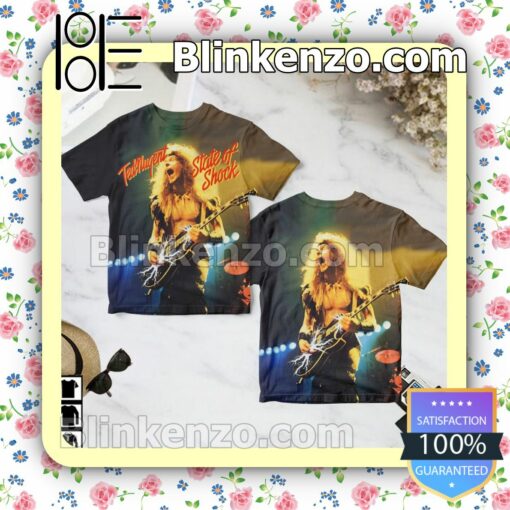 Ted Nugent State Of Shock Album Cover Birthday Shirt