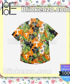 Tennessee Volunteers Floral Short Sleeve Shirts a