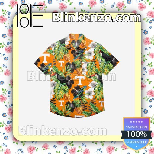 Tennessee Volunteers Floral Short Sleeve Shirts a