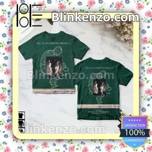 The Alan Parsons Project Tales Of Mystery And Imagination Album Cover Green Birthday Shirt