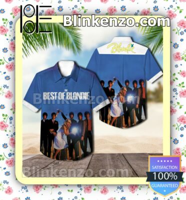 The Best Of Blondie Album Cover Short Sleeve Shirts