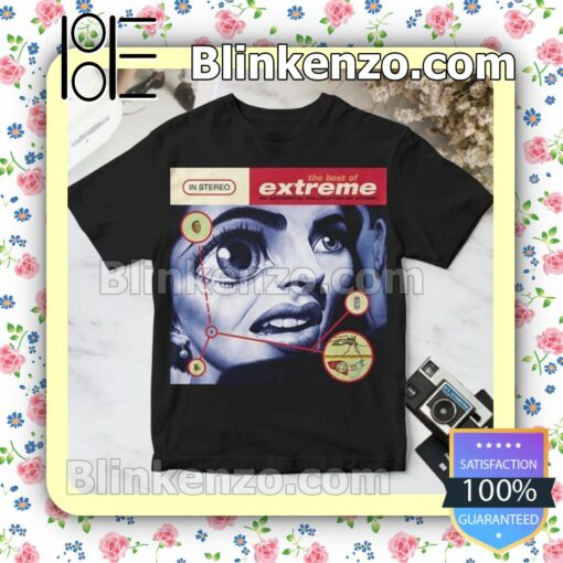The Best Of Extreme An Accidental Collocation Of Atoms Album Cover Black Custom T-Shirt