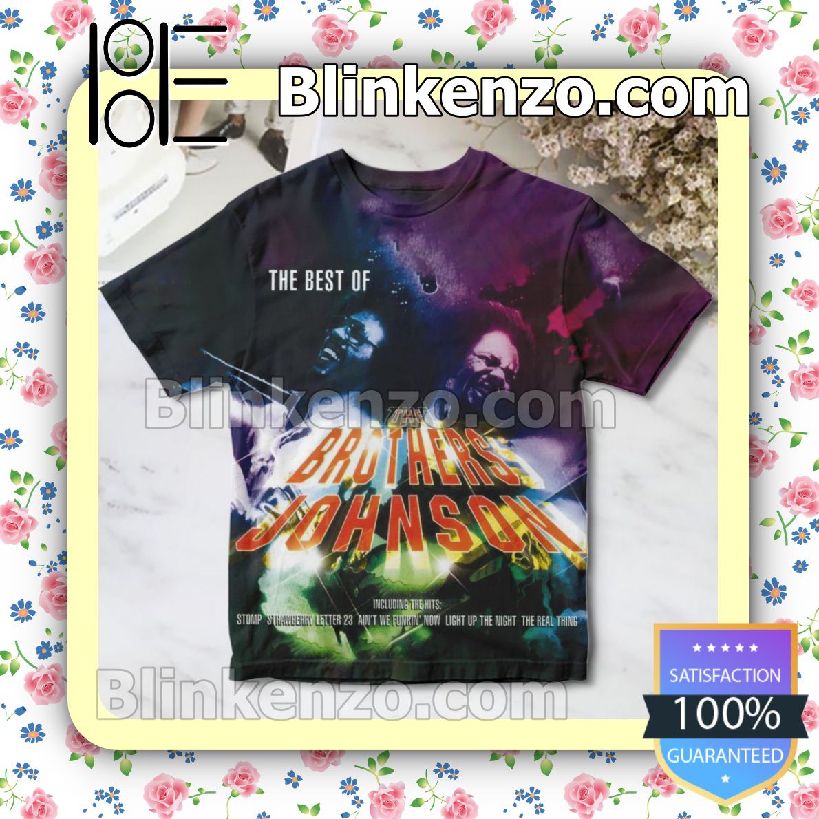 Great artwork! The Best Of The Brothers Johnson Album Cover Custom Shirt