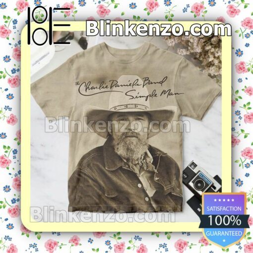 The Charlie Daniels Band Simple Man Album Cover Custom T-Shirt