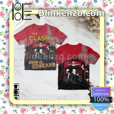 The Clash This Is England Album Cover Birthday Shirt