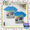 The Clash Tommy Gun Album Cover Blue Birthday Shirt
