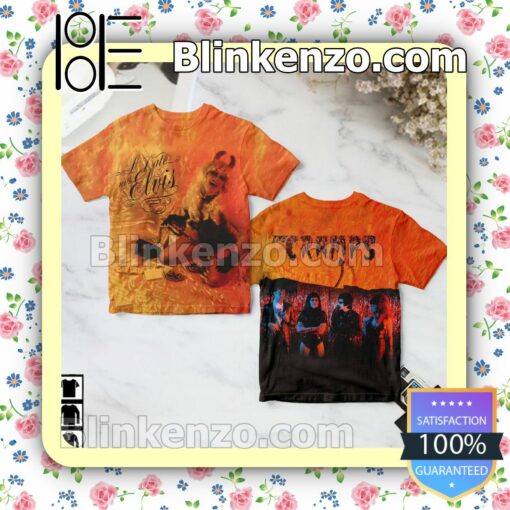 The Cramps A Date With Elvis Album Cover Orange Birthday Shirt