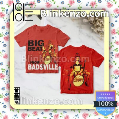 The Cramps Big Beat From Badsville Album Cover Red Birthday Shirt