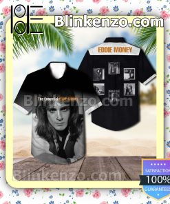 The Essential Eddie Money Compilation Album Cover Summer Beach Shirt