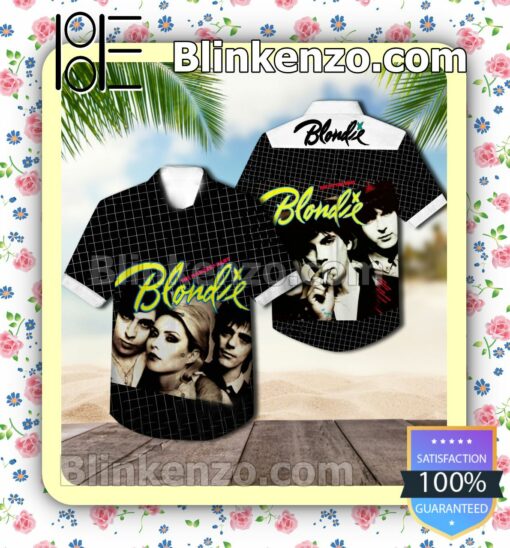 The Hardest Part Song By Blondie Black Short Sleeve Shirts