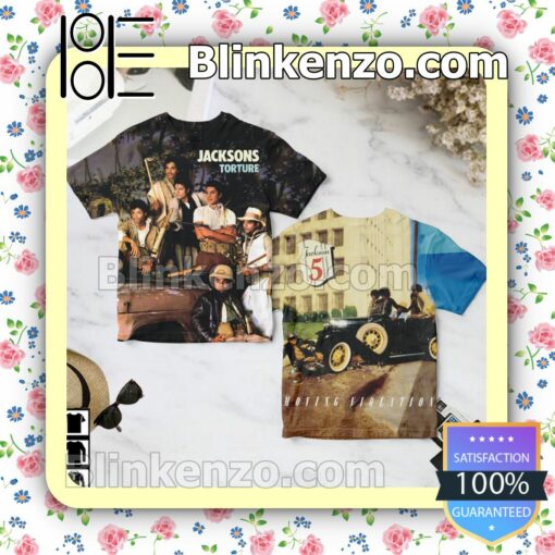 The Jacksons Torture Single Cover Birthday Shirt