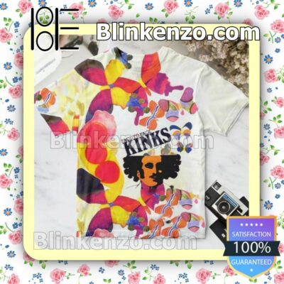 The Kinks Face To Face Album Cover White Gift Shirt