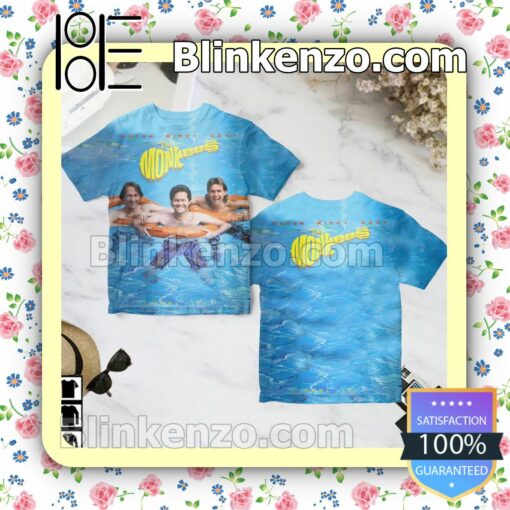 The Monkees Pool It Album Cover Blue Birthday Shirt