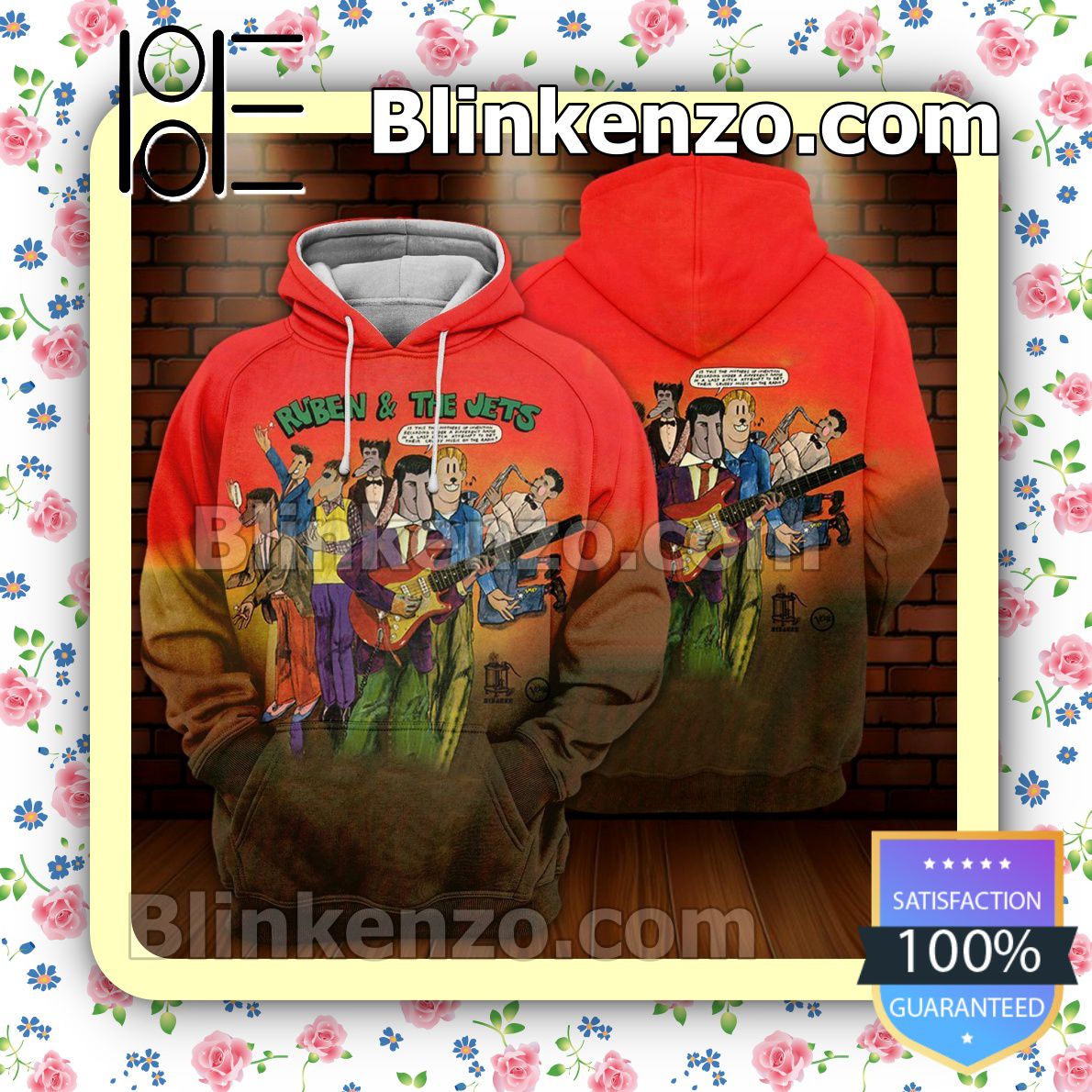The Mothers Of Invention Cruising With Ruben And The Jets Album Cover Womens Hoodie