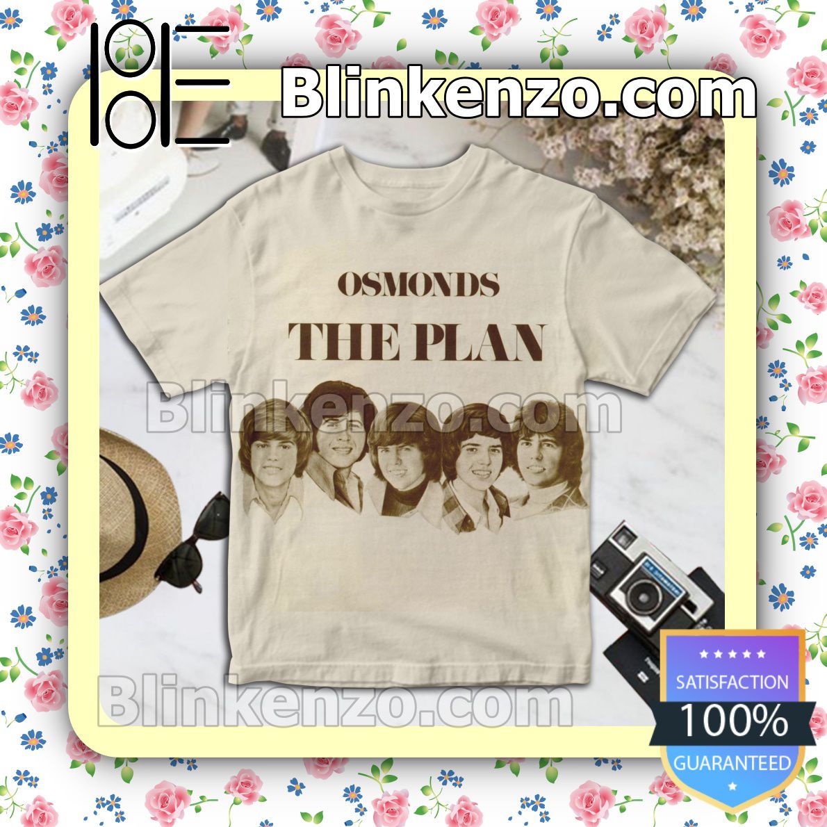 Print On Demand The Osmonds The Plan Album Cover Birthday Shirt