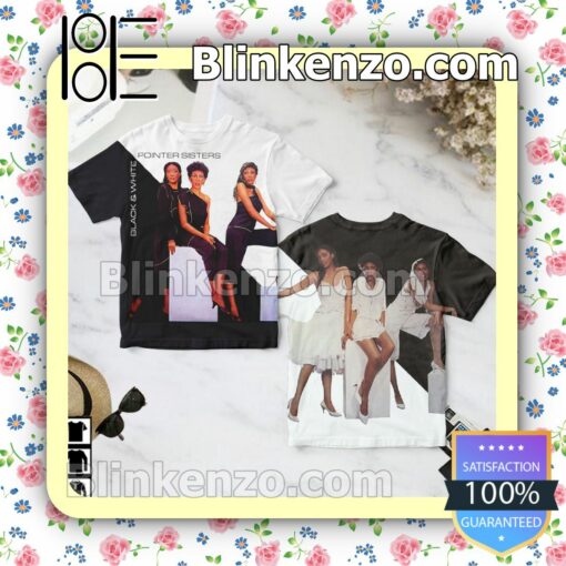 The Pointer Sisters Black And White Album Cover Birthday Shirt