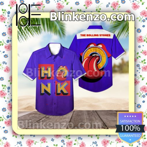The Rolling Stones Honk Compilation Album Cover Summer Beach Shirt