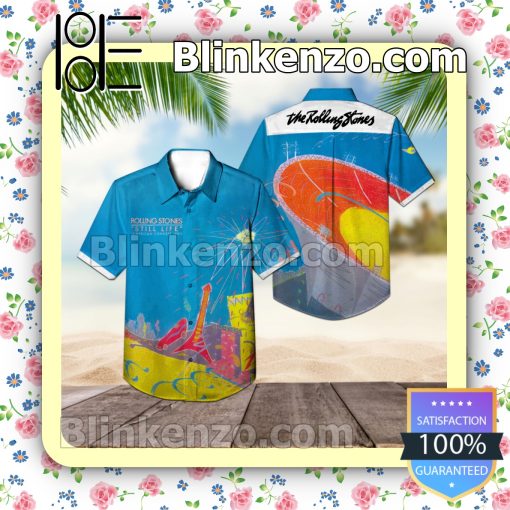 The Rolling Stones Still Life American Concert 1981 Summer Beach Shirt