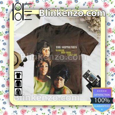 The Supremes Where Did Our Love Go Album Cover Brown Custom Shirt