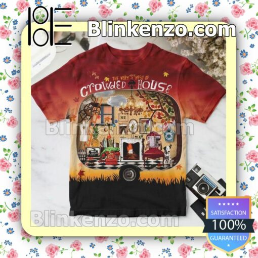 The Very Best Of Crowded House Album Cover Custom T-Shirt