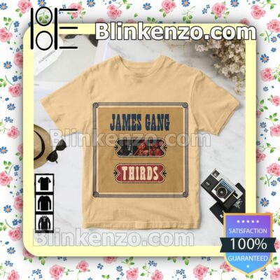 Thirds Album Cover By James Gang Birthday Shirt