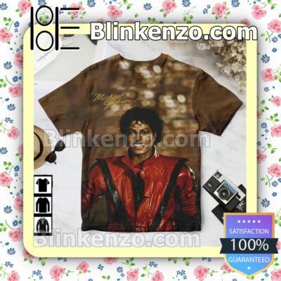 Thriller Song By Michael Jackson Brown Custom Shirt