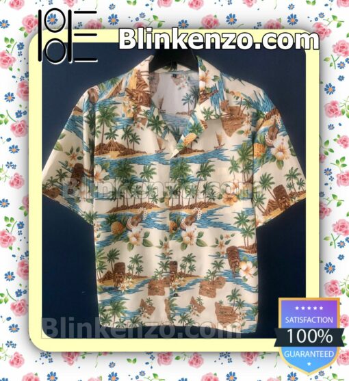 Tiki Hawaiian Island Hawaii Shirt