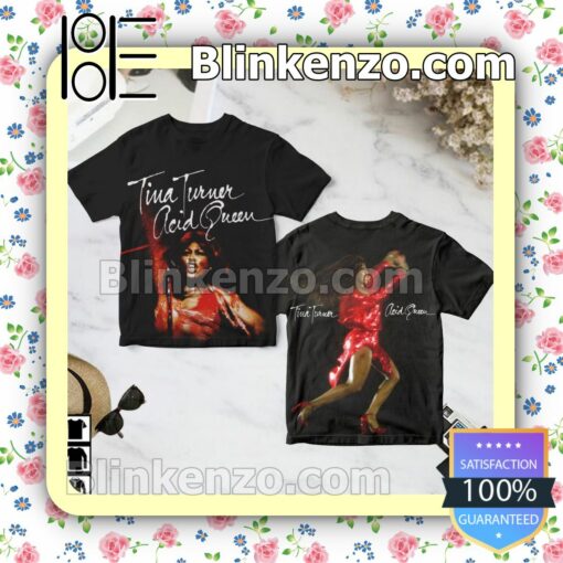 Tina Turner Acid Queen Album Cover Black Birthday Shirt