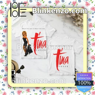 Tina Turner What You Get What You See White Birthday Shirt