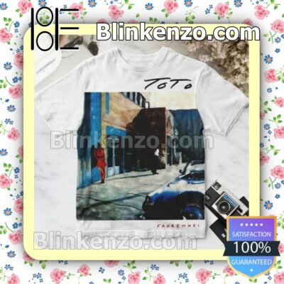 Toto Fahrenheit Album Cover White Gift Shirt
