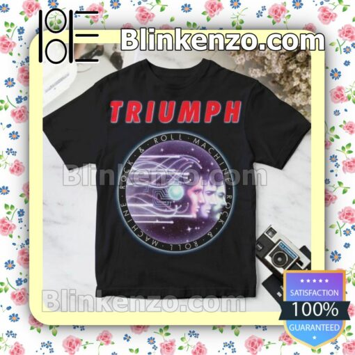 Triumph Rock And Roll Machine Album Cover Gift Shirt