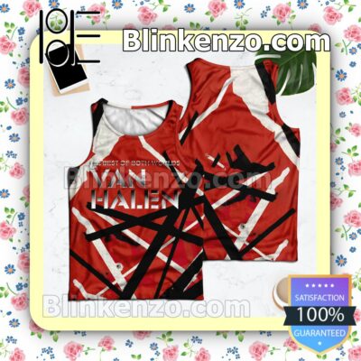 Van Halen The Best Of Both Worlds Album Cover Tank Top Men