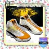 Wu Tang Clan Orange Jordan Running Shoes