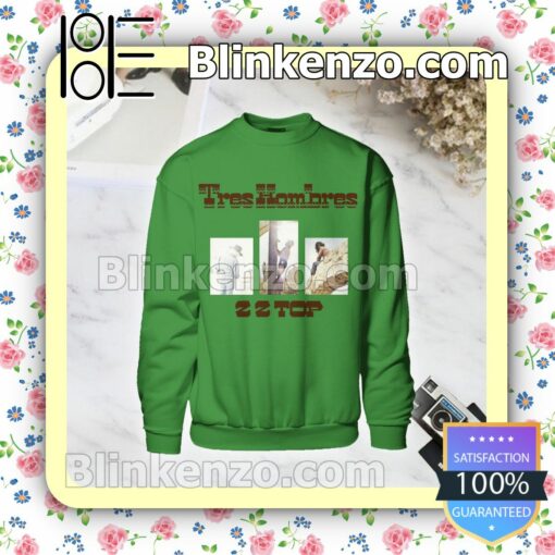 Zz Top Tres Hombres Album Cover Custom Long Sleeve Shirts For Women