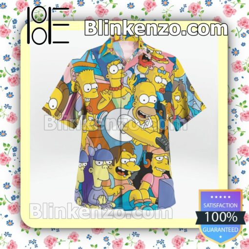 3d The Simpsons Fashion Summer Shirts b