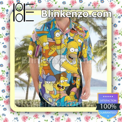 3d The Simpsons Fashion Summer Shirts c