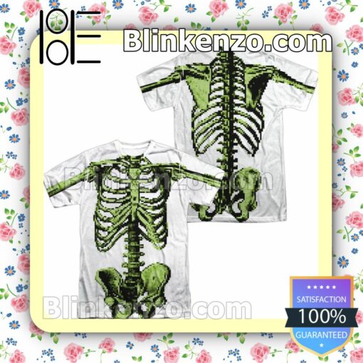 8 Bit Skeleton Gift T-Shirts