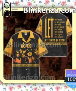 ACDC Let There Be Rock Summer Hawaiian Shirt c